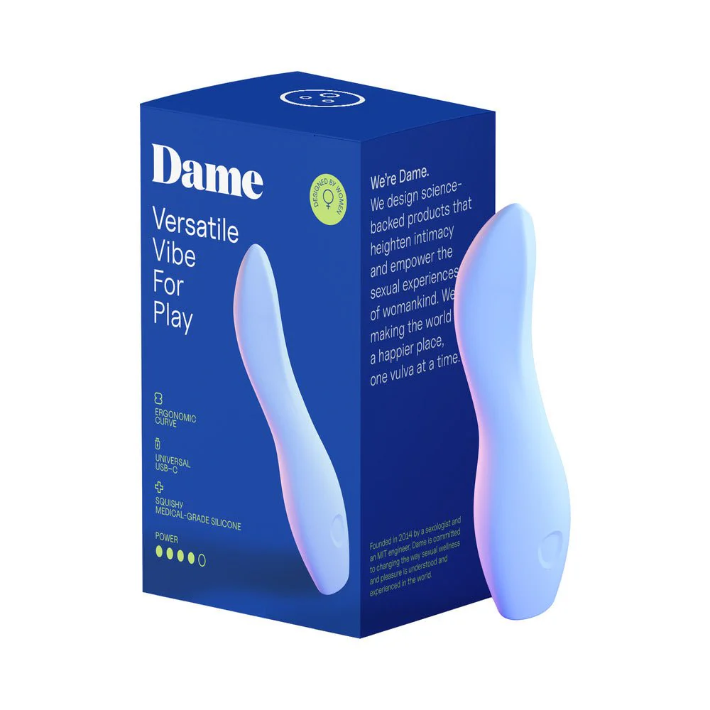 Dame Dip 2.0 Vibrator Periwinkle - Image 3