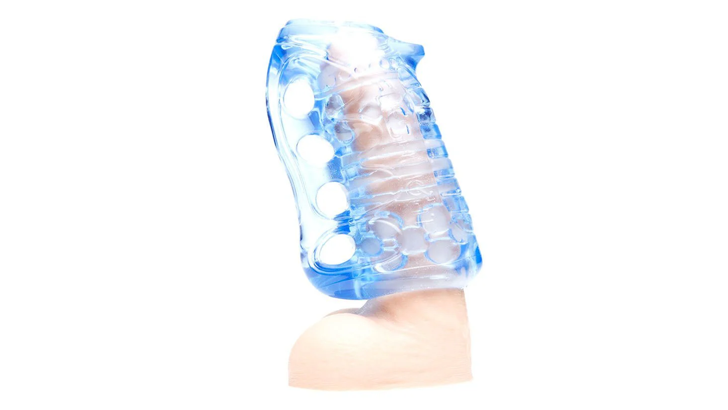 Fleshskins™ Blue Ice Grip with Drying Case - Image 3