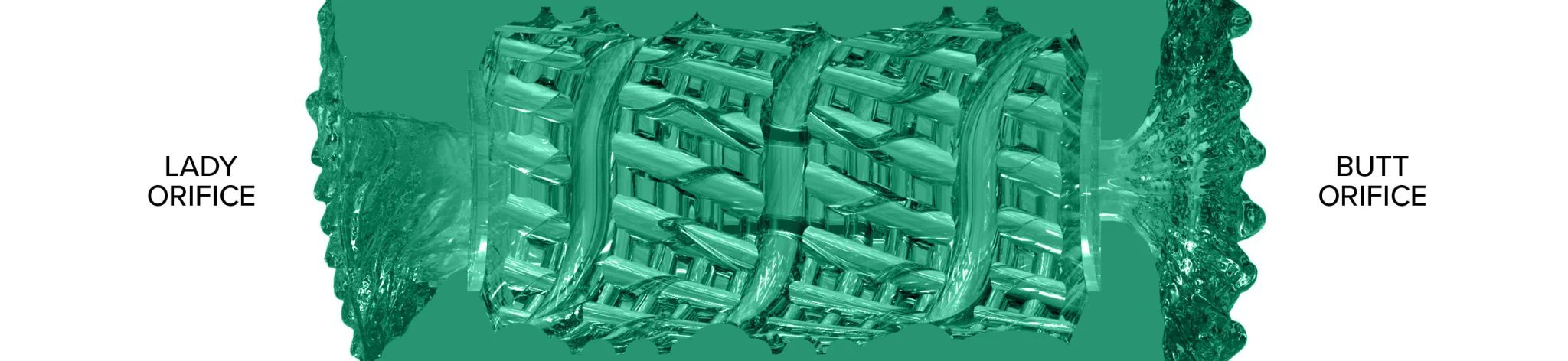 Quickshot Alien Lady/Butt - Metallic Green - Image 5