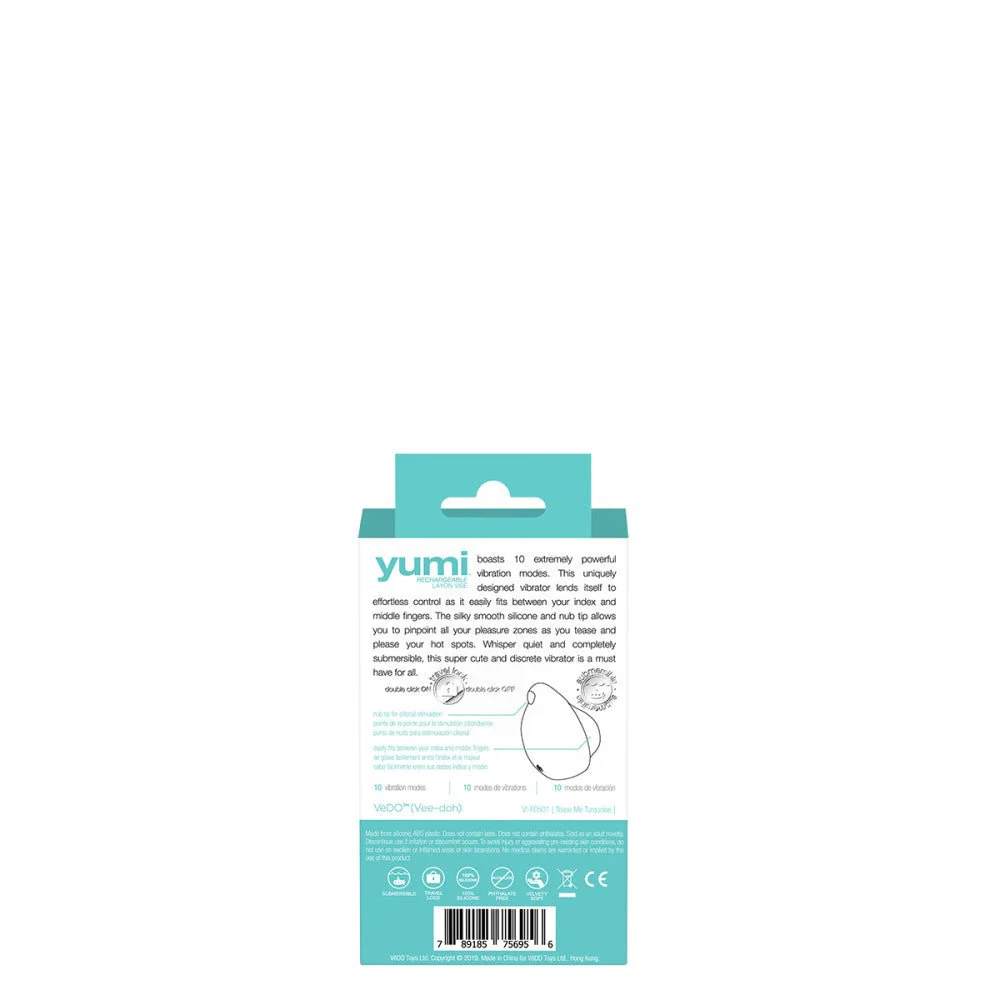 VeDO Yumi Finger Vibe - Turquoise - Image 5